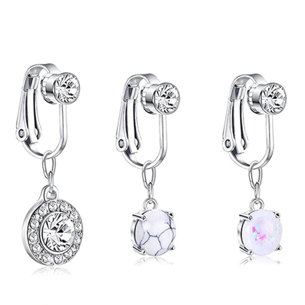 Body Jewelry And Earrings - Orecchini a Clip da Donna alla