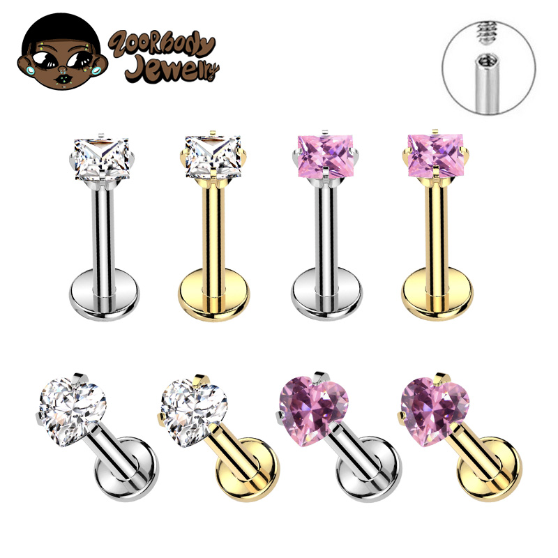 Zoor Body Jewelry - ZOOR ASTM F136 Titanio con Cuore