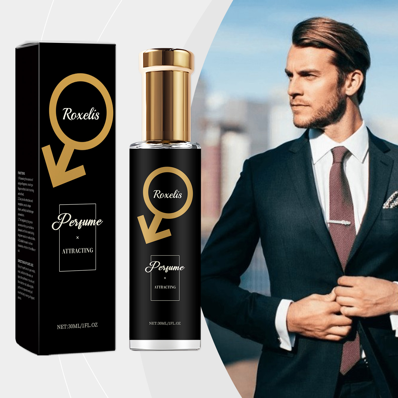 Body Jewelry Kit - Roxelis 30ml Profumo ai feromoni da