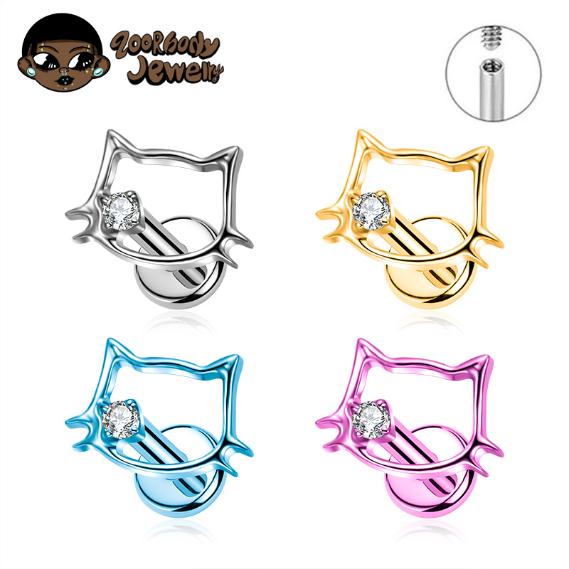Zoor Body Jewelry - ZOOR ASTM F136 Titanio Piercing Labret