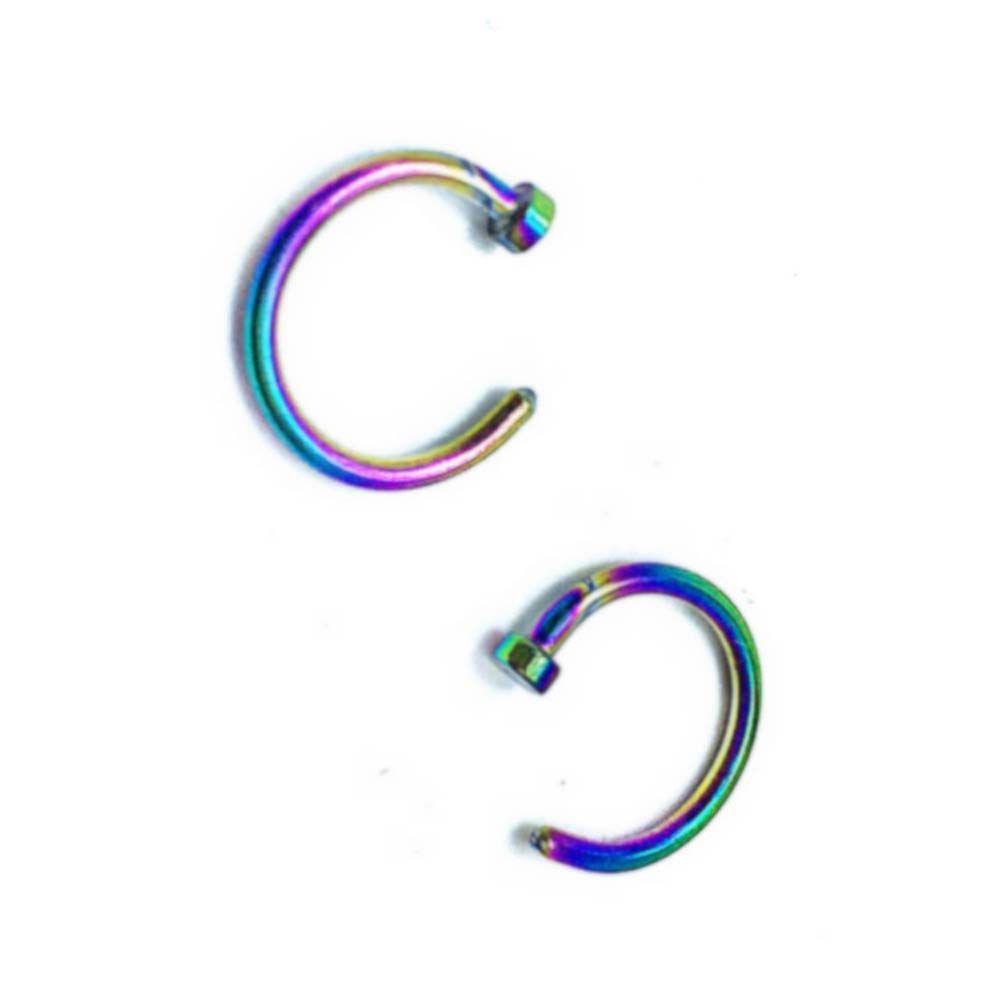 Body Jewelry And Earrings - Orecchini a perno sottili a forma