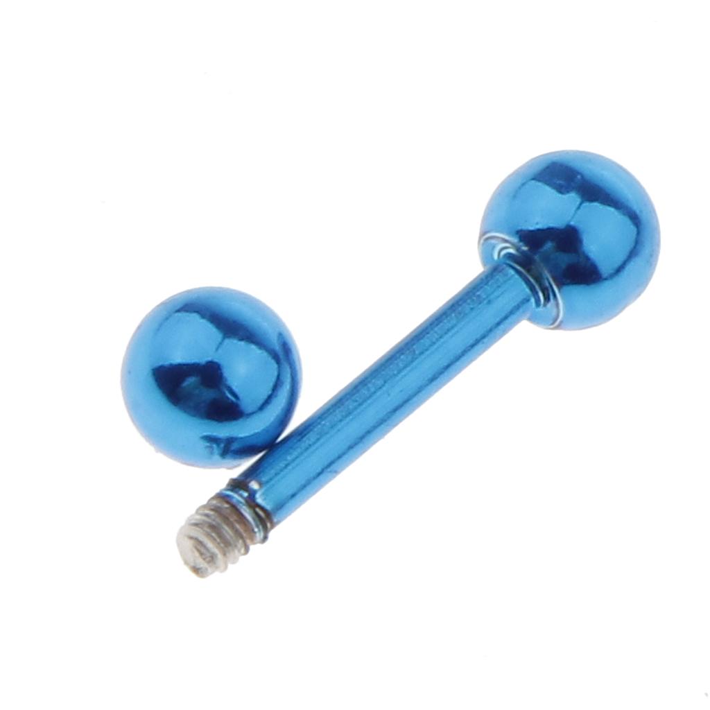 Tongue Barbell Straight - Piercing a bilanciere 16g in acciaio