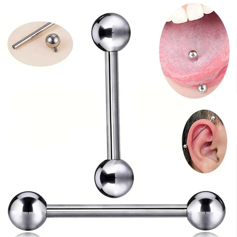 F136 Titanio Piercing 14G Bila - Tongue Barbell Straight recensione e prezzo