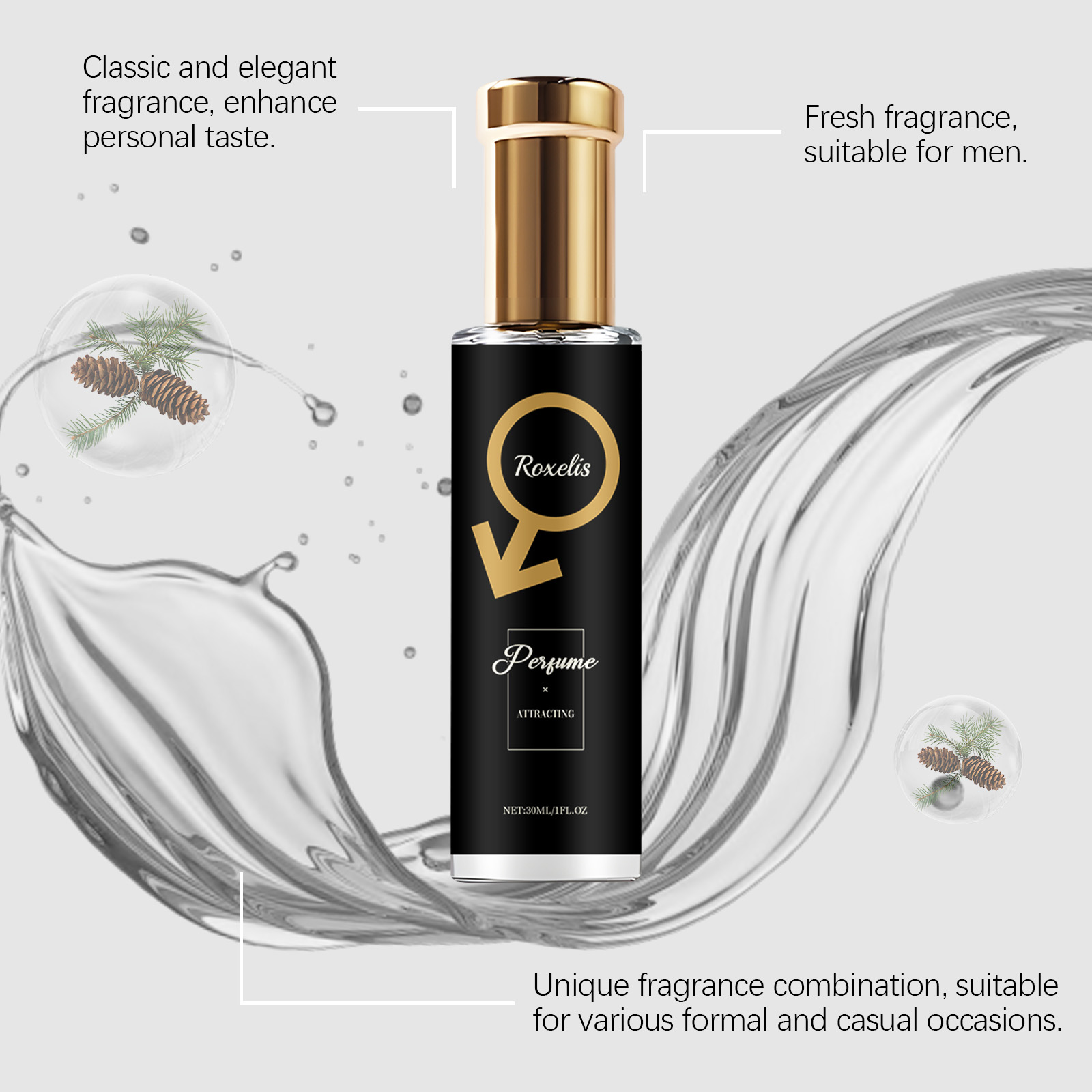 Roxelis 30ml Profumo ai feromo - Body Jewelry Kit recensione e prezzo
