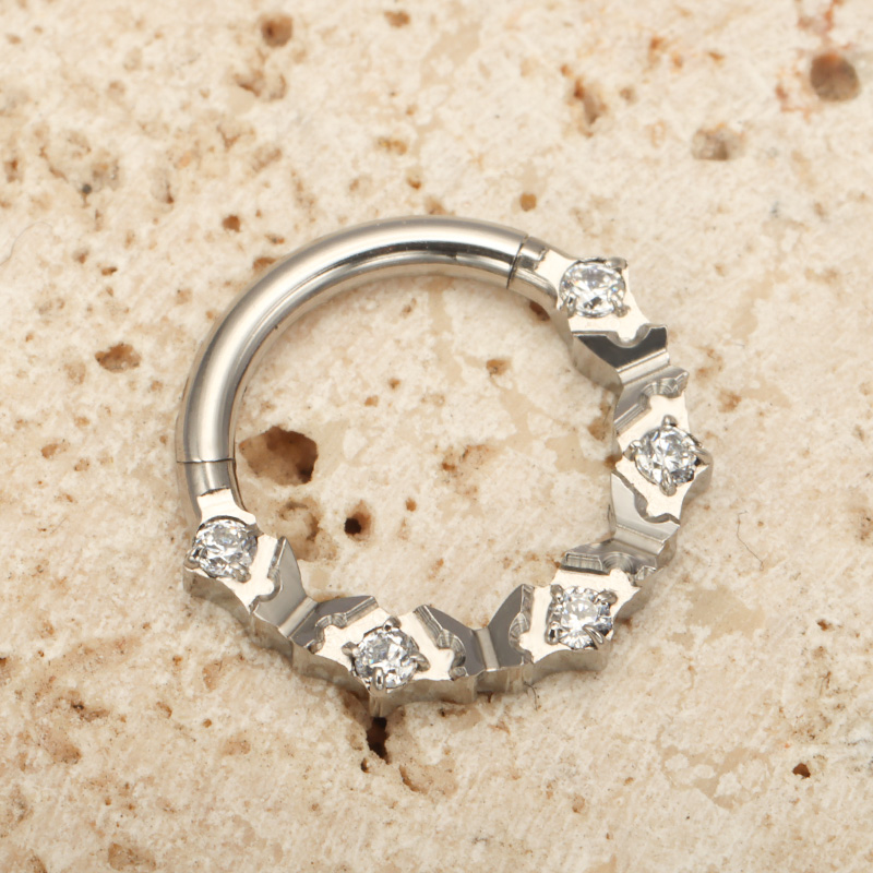 ZOOR ASTM F136 TItanio con zir - Zoor Body Jewelry recensione e prezzo