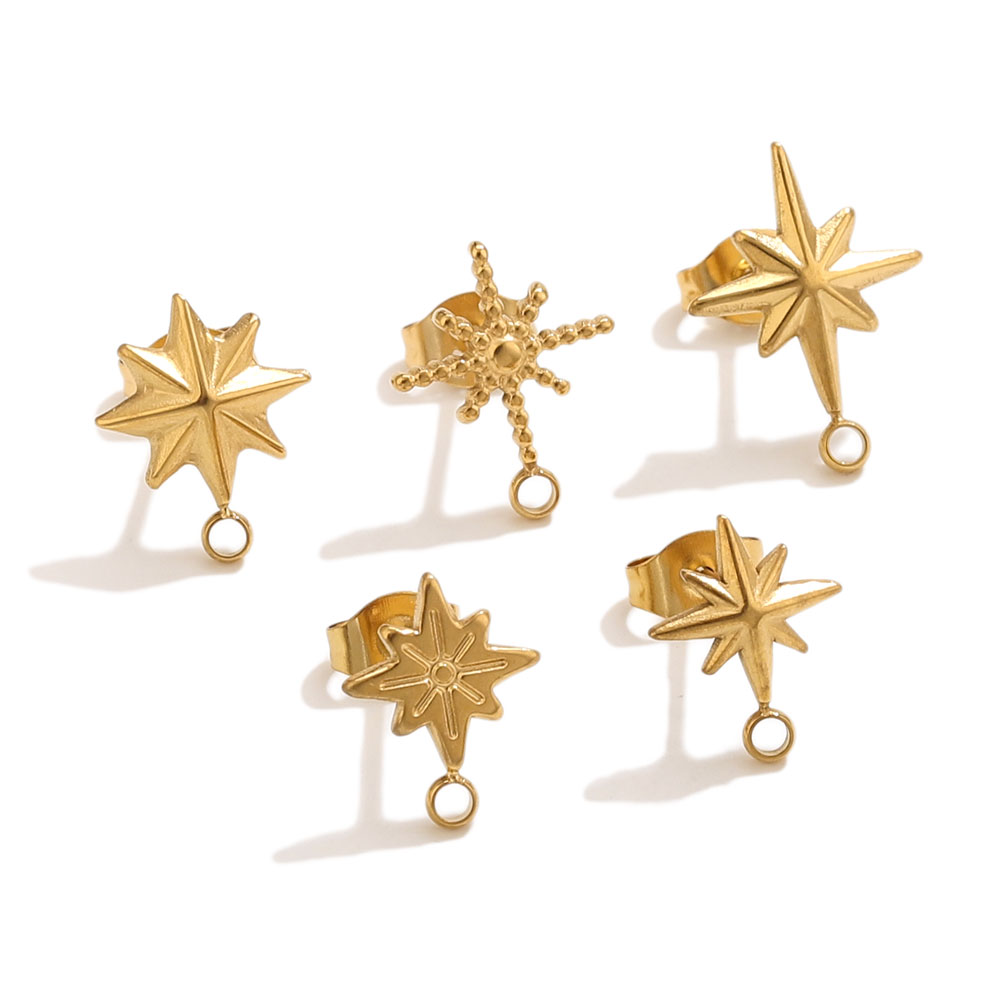 6 pz. Orecchini a Stella in Ac - Body Jewelry Kit recensione e prezzo