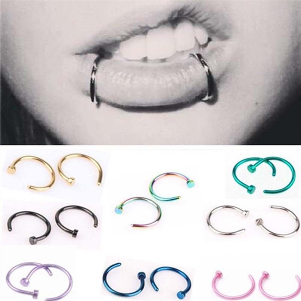 Orecchini a perno sottili a fo - Body Jewelry And Earrings recensione e prezzo