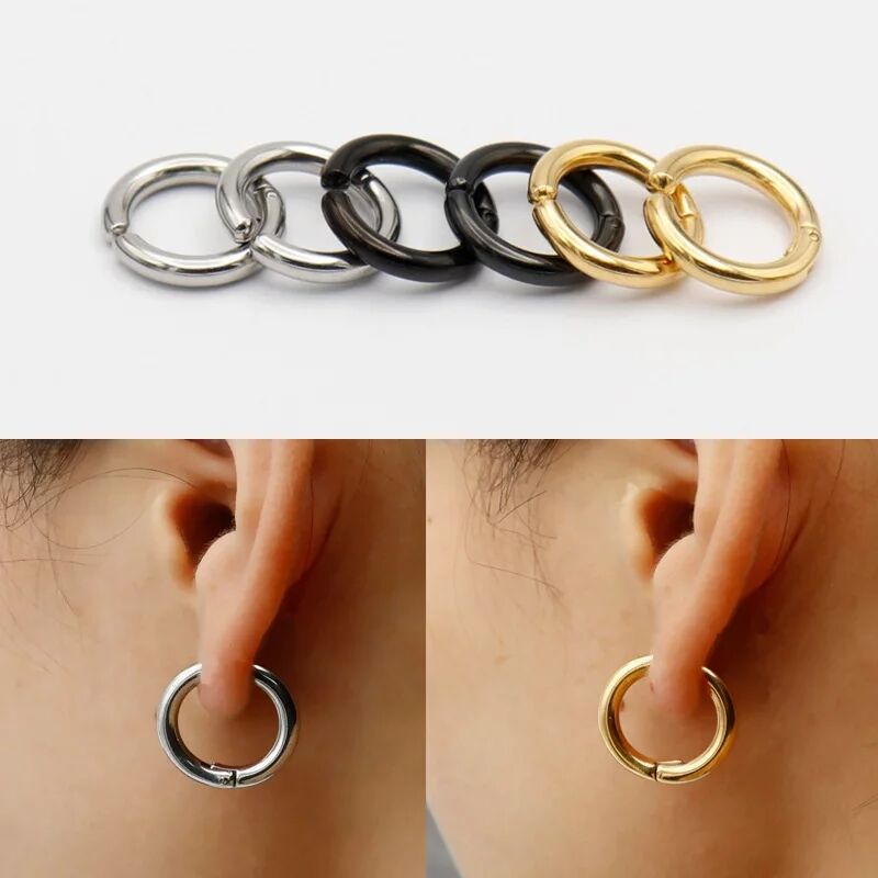 2/6 pezzi orecchini a cerchio  - Body Jewelry And Earrings recensione e prezzo