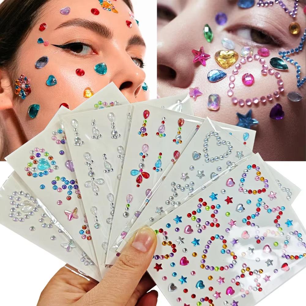 1 foglio colorato arco/stella/ - Body Jewelry Tattoo recensione e prezzo