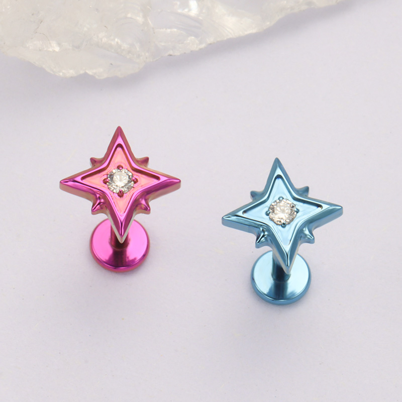 ZOOR ASTM F136 Titanio CZ Stel - Zoor Body Jewelry recensione e prezzo