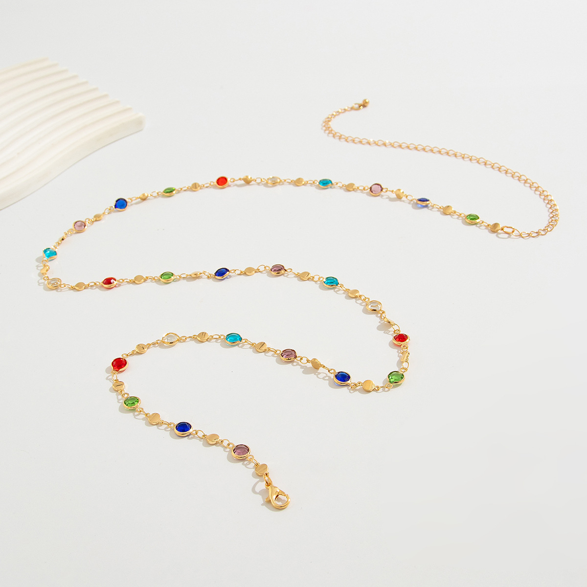 Semplice catena di pancia in v - Body Jewelry Sale recensione e prezzo