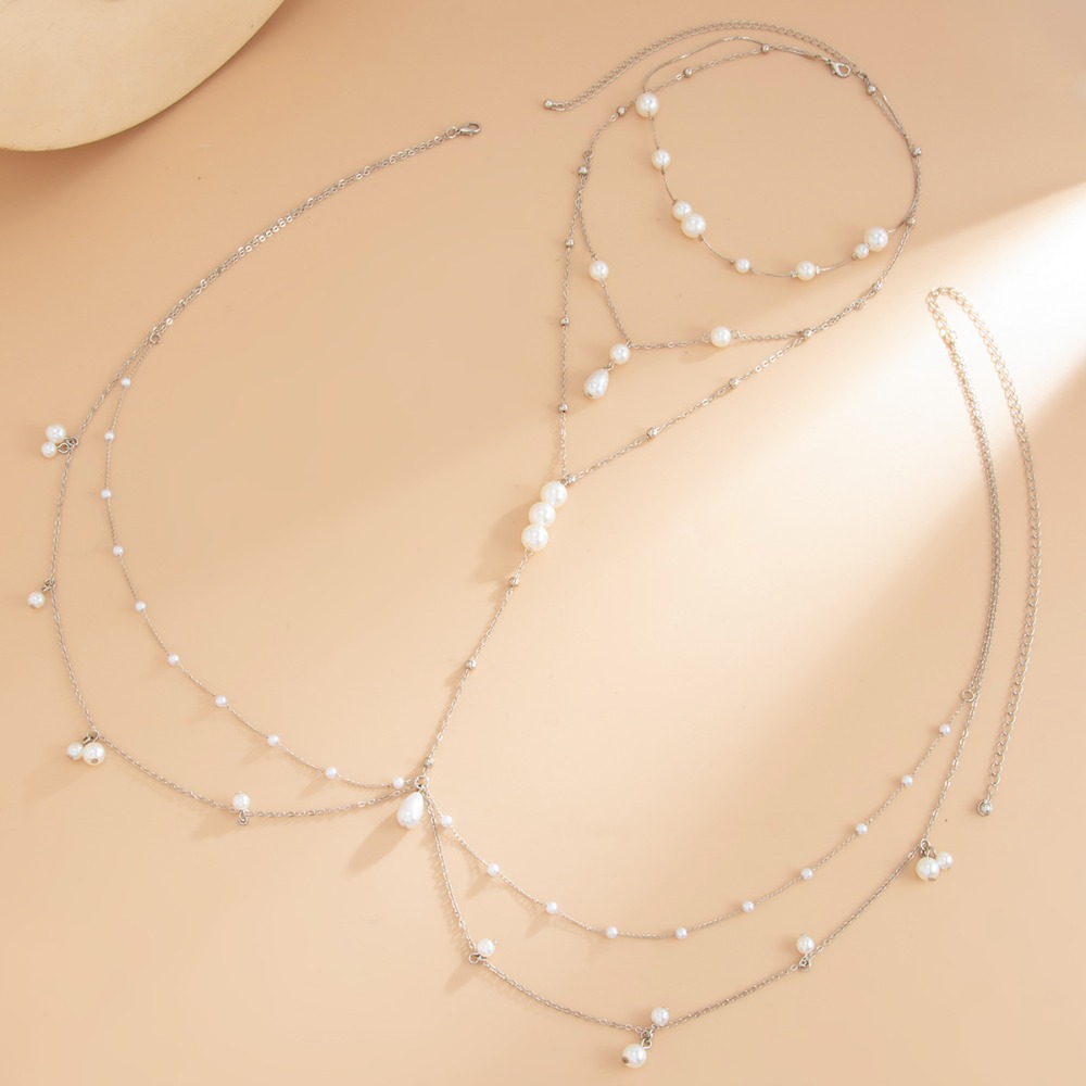 Collana a più strati con perle - Body Jewelry Sale recensione e prezzo