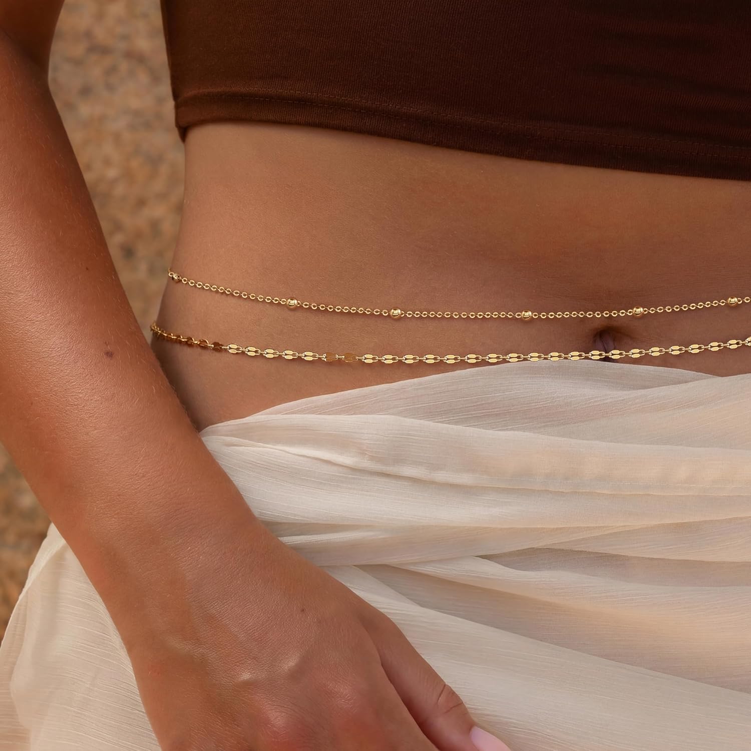 Catena da Vita Placcata Oro 14 - Body Jewelry Sale recensione e prezzo
